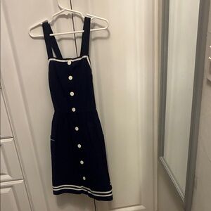 Polo by Ralph Lauren Navy Kids Dress with White Accents